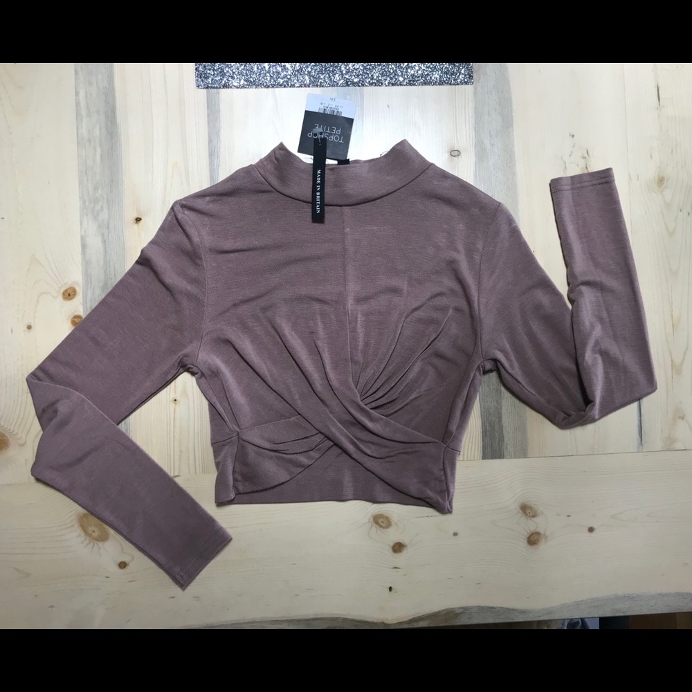 Top Shop Crop Top Size 2 Petite